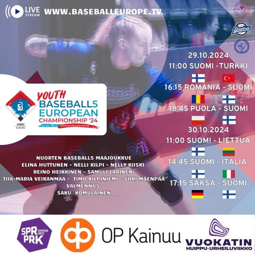 baseball5 nuorten EM